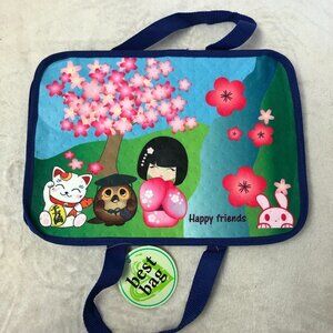 NWT Cute Happy Friends Reusable Eco-Bag For Hot or Cold